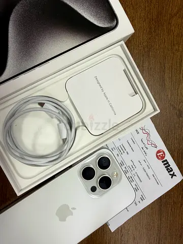 Apple 15 Pro TDRA 256GB 86BH with Original Accessories, Box and Invoice