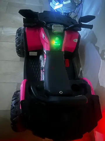 Kids Pink Electric Ride-On ATV - Good Working Condition