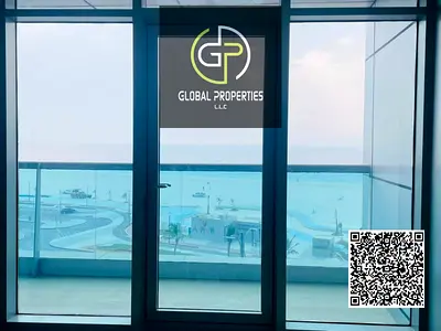 Spacious Ocean View With Huge Balcony 2BHK For Rent In Ajman Corniche Residence.