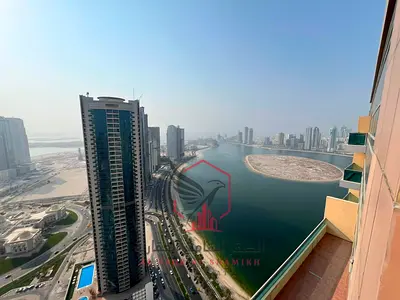 Balcony, Open & Sea View | Free A/C, Parking, Gym & Pool | Spacious Areas | Built-in Wardrobes | Easy Access to Dubai Exit