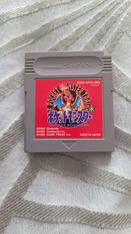 Original Nintendo Game Boy Cartridge - Japanese Pocket Monsters (Vintage)