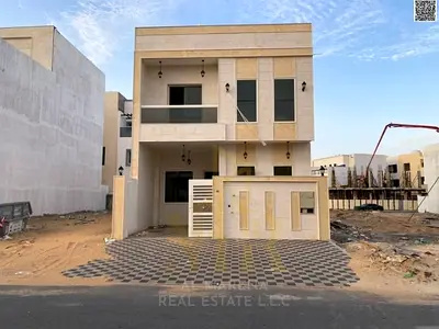 Luxury G+1 villa for sale in Al Helio 2 area – Ajman - 5 bedrooms - at a competitive price, freehol