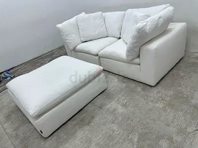 Looks like new condition the loom collection three pieces sofa