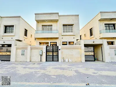 Villa for annual rent, 5 master bedrooms, Al Yasmin - Ajman, ready to move in