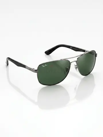 Original Ray-Ban Sunglasses | Good Condition, Metal frame with green lenses, Used once.