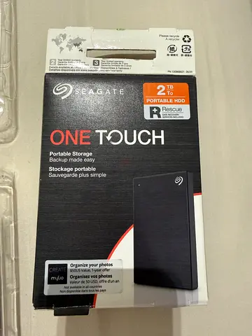 2 TB Portable HDD storage