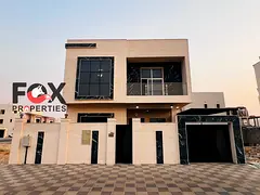 Luxury Villa for Annual Rent in Ajman Al Amerah 5 Master Bedrooms Maid Room Spacious Hall Majlis 320