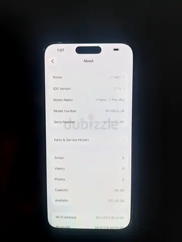 iPhone 15 Pro Max 256GB - Good working condition