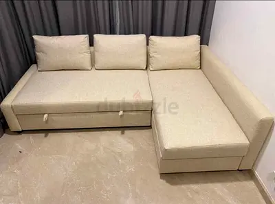 Ikea freighten sofa combed with Storage
