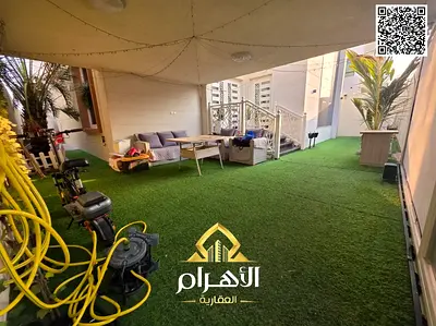 Luxury villa for sale in Al Yasmin area, with 5 bedrooms, living room, and majlis. Attractive price, includes water, electricity, and air conditioning