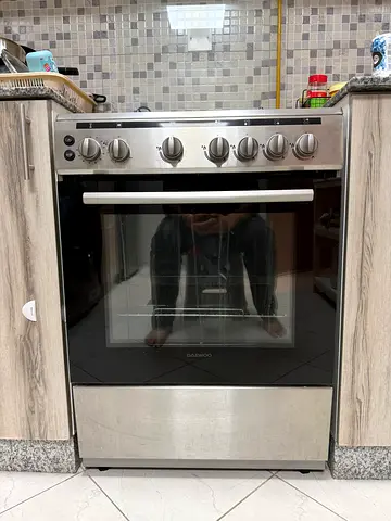 Stainless steel gas oven with grill for Sale - 4 burners