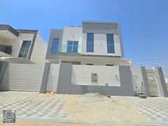 A brand new villa in Al Yasmin, consisting of 5 master bedrooms, a living room, a majlis, and a maid