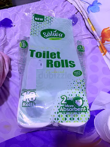 Pack of 10 Salva Toilet Rolls - Unopened