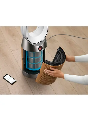 Dyson bladeless tower fan with HEPA filters and remote (unused)