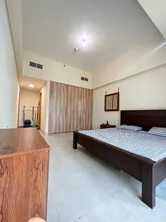 Master Bedroom with attached Bathroom and Balcony for single lady only