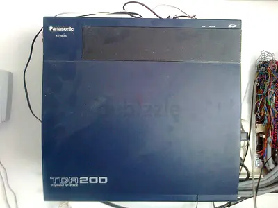 Good working Panasonic TDA- 200 Hybrid IP-PBX Includes Modules