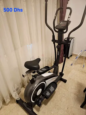 Elliptical Cross Trainer with Seat - Good Condition, 500 AED