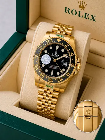 Rolex GMT automatic mens watch