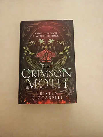 The crimson  moth- Kristen Ciccarelli fantasy book