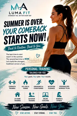 🔥 SUMMER IS OVER — YOUR FITNESS COMEBACK STARTS NOW! | Personal Training in Abu Dhabi