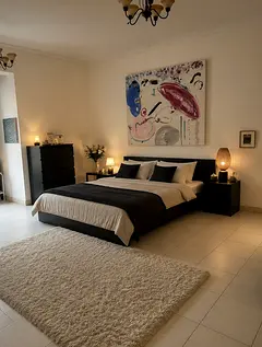 Premium Master Suite in Beautiful Villa Near the Beach