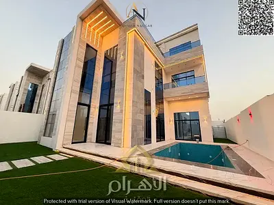 5500 sq ft Fully Amenities Palace with Pool and Elevator | Own a Luxury Villa in Al Helio 2, Ajman