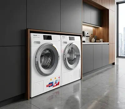 Miele Latest Model 9kg Washer & 9kg Dryer Set – Separate Units | Premium German Quality