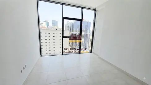2BR apartment for annual rent in Al Taawun, Sharjah for AED 55,000. 2 master bedrooms, central AC, free parking, gyms, 24/7 security. 4 or 6 cheques.