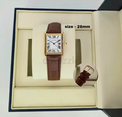 Cartier tank mens watch