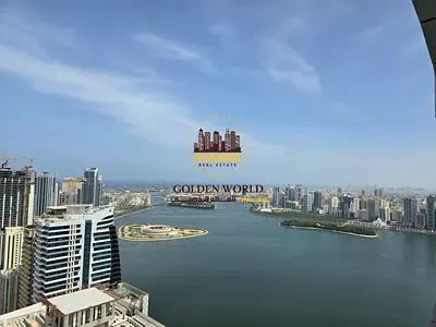 One Bedroom Apartment with Balcony and Sea View for Annual Rent in Al Majaz 3 Near Al Qasba, Master