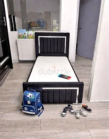 Luxurious Modern Design 90*200 Single Size Bed Frame For Sale