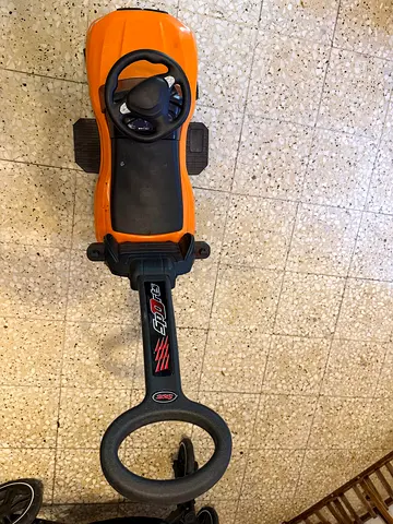 Kids Orange Push Car with Parental Handle