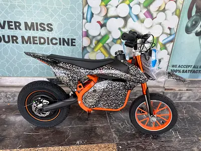 Mini electric dirt bike - compact offroad e-bike, good condition