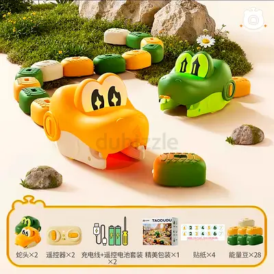 Magnetic Hungry Snake RC Two Player Interactive Game