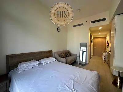 LUXURY Furnished Studio | Azizi Riviera 1 | Balcony & City View