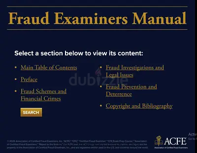 2026 Certified Fraud Examiner Manual and Test bank Available now.