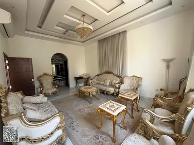 Furnished villa for annual rent in Al Yasmin, 5 master bedrooms