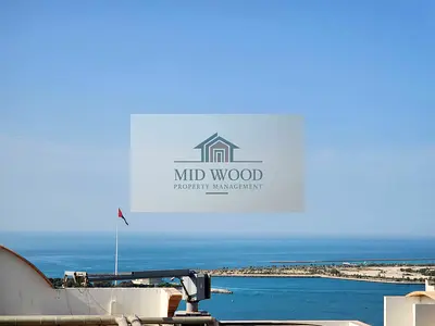 3 BR + Maid l Big Balcony | Spacious l Well maintained l Corniche | full Sea view | Ideal Location