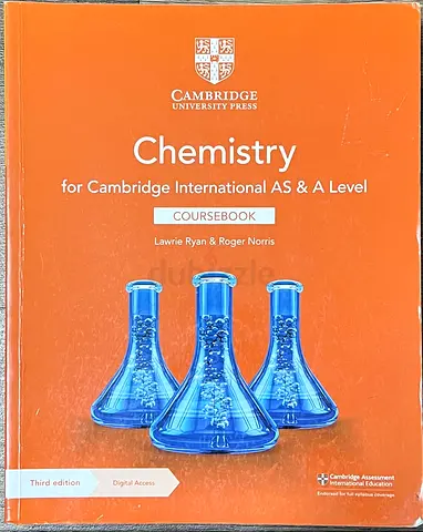 Cambridge International AS & A Level Chemistry Coursebook
