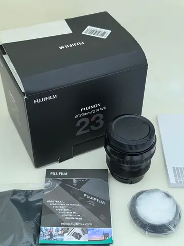 Fujifilm XF 23mm f/2 R WR Lens - Excellent Condition with Box and Caps