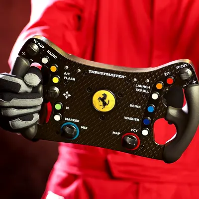 Thrustmaster Ferrari 488 GT3 Wheel Add-On, Racing Wheel Rim