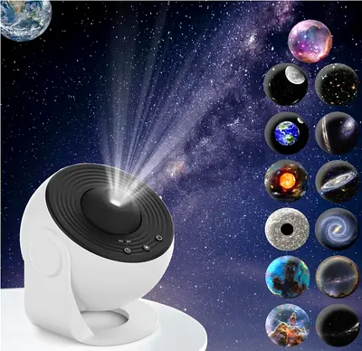 Galaxy Star Projector Night Light - LED Starry Sky Projector