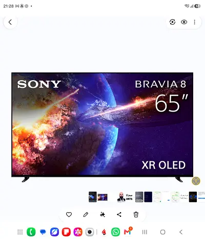 Sony Bravia XR OLED 65" TV - Excellent Condition