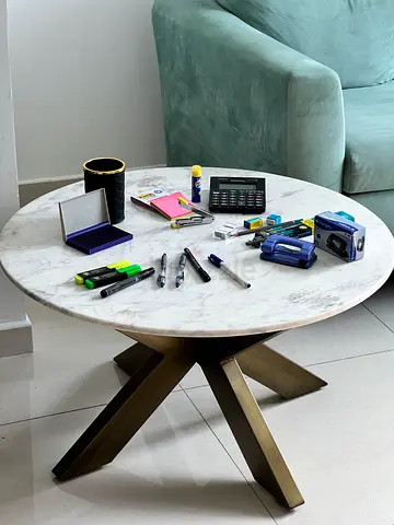 Stationery set — pens, highlighters, calculator, stamps (NEW)