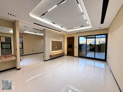 3-story villa | 5 master bedrooms | Central air conditioning | Ajman - near Sheikh Mohammed Bin Zayed Road (E311)