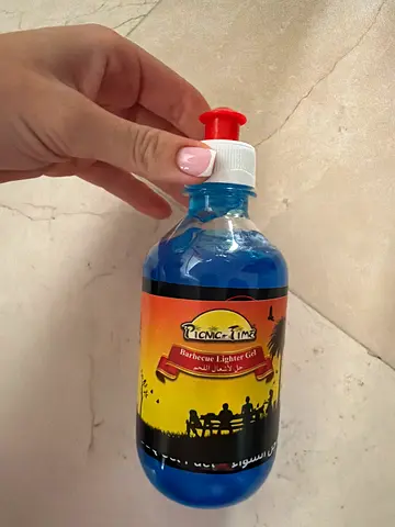 Barbeque lighter gel