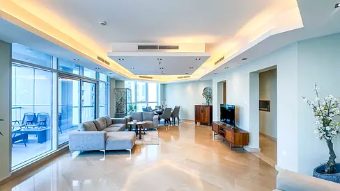 Spacious Sea View 3BR in Marina Torch Tower
