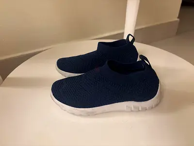 Dark blue pair of shoes size 26