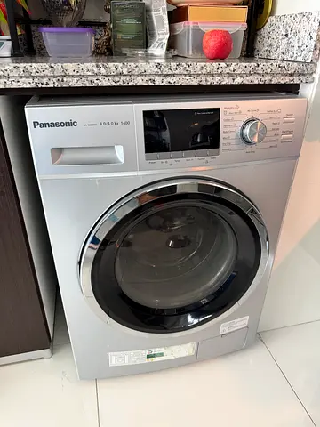 8kg washing & 4 kg dryer Panasonic Front Load Washing Machine - Good Condition