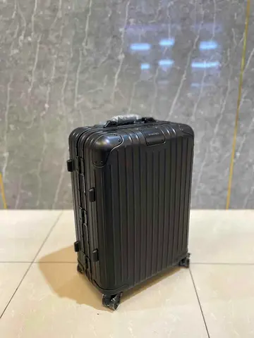 Rimowa Black 4 wheels Carry Case Suitcase
